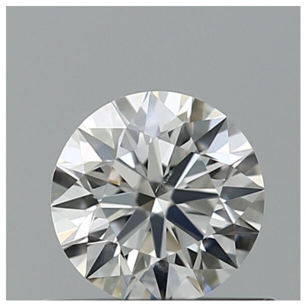 0.44 Karaat Natuurlijke Diamant met een Briljant vorm, Kleur F, Zuiverheid VS2