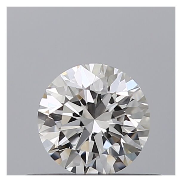 0.32 Carat Natural Diamond, Round Cut, Color E, Clarity IF