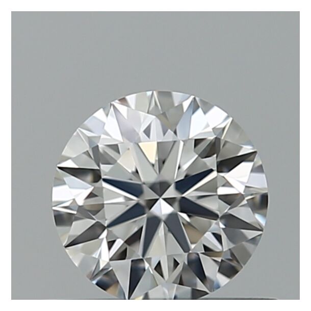 0.42 Carat Natural Diamond, Round Cut, Color E, Clarity VVS2