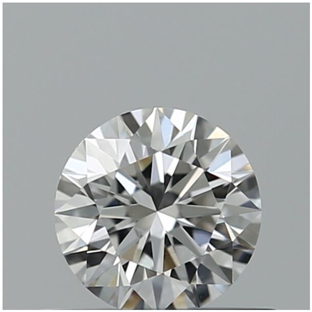 0.37 Carat Natural Diamond, Round Cut, Color E, Clarity VVS2 0.37 Carat Natural Diamond, Round Cut, Color E, Clarity VVS2