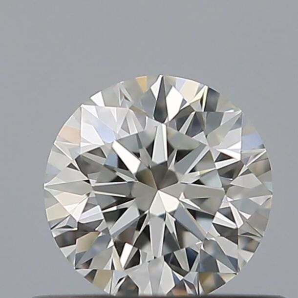 0.43 Carat Natural Diamond, Round Cut, Color H, Clarity IF 0.43 Carat Natural Diamond, Round Cut, Color H, Clarity IF