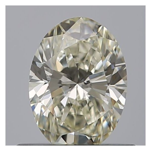 0.51 Carat Natural Diamond, Oval Cut, Color I, Clarity VVS1 0.51 Carat Natural Diamond, Oval Cut, Color I, Clarity VVS1