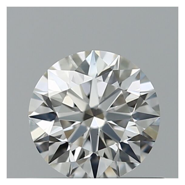 0.46 Karaat Natuurlijke Diamant met een Briljant vorm, Kleur F, Zuiverheid VS2