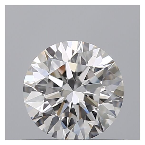 0.45 Carat Diamant Naturel de taille Brillant, Couleur D, Pureté VS2