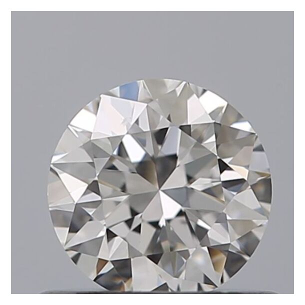 0.5 Carat Diamant Naturel de taille Brillant, Couleur D, Pureté VS2