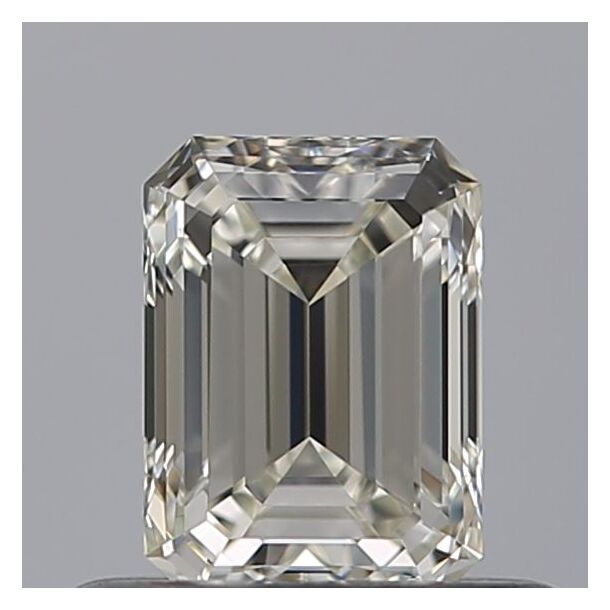 0.5 Karat Natürlicher Diamant Im Smaragdschliff, Farbe H, Reinheit IF 0.5 Karat Natürlicher Diamant Im Smaragdschliff, Farbe H, Reinheit IF