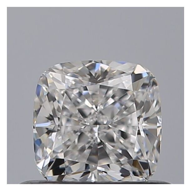 0.56 Karaat Natuurlijke Diamant met een Cushion vorm, Kleur D, Zuiverheid VVS1