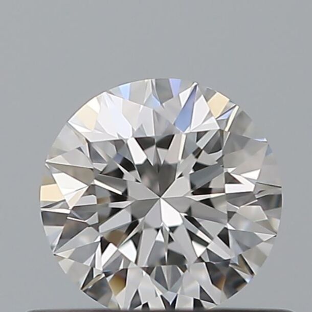 0.44 Karaat Natuurlijke Diamant met een Briljant vorm, Kleur F, Zuiverheid VVS2 0.44 Karaat Natuurlijke Diamant met een Briljant vorm, Kleur F, Zuiverheid VVS2