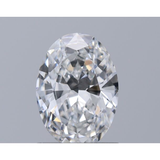 1.01 Karat Natürlicher Diamant Im Ovalschliff, Farbe D, Reinheit VS1