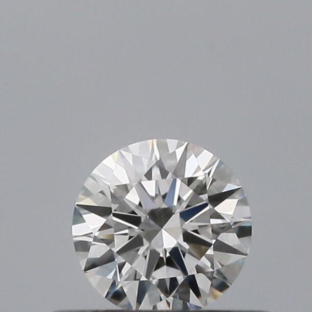 0.3 Carat Natural Diamond, Round Cut, Color E, Clarity VVS1