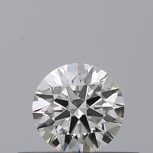 0.3 Carat Natural Diamond, Round Cut, Color E, Clarity VVS1
