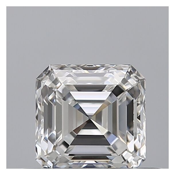 0.52 Carat Natural Diamond, Asscher Cut, Color E, Clarity VVS2 0.52 Carat Natural Diamond, Asscher Cut, Color E, Clarity VVS2