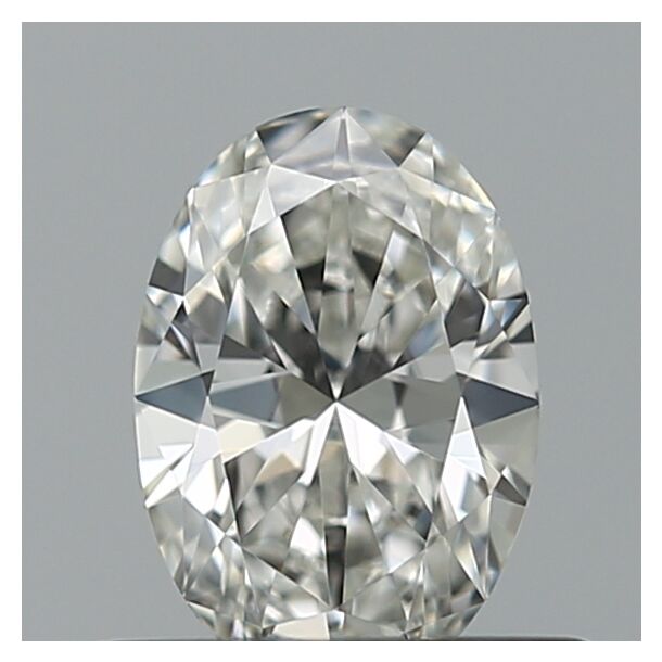 0.42 Karaat Natuurlijke Diamant met een Ovaal vorm, Kleur G, Zuiverheid VVS2