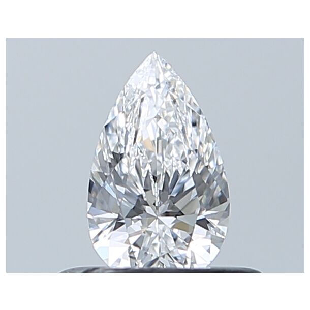0.37 Karat Natürlicher Diamant Im Tropfenschliff, Farbe D, Reinheit VVS1