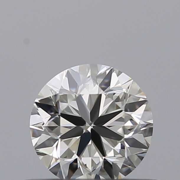0.5 Carat Diamant Naturel de taille Brillant, Couleur H, Pureté VS2