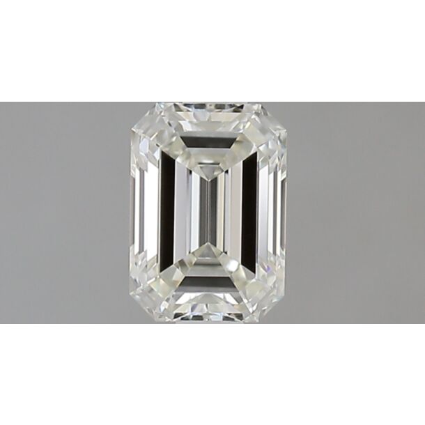 0.76 Karat Natürlicher Diamant Im Smaragdschliff, Farbe H, Reinheit VVS2 0.76 Karat Natürlicher Diamant Im Smaragdschliff, Farbe H, Reinheit VVS2