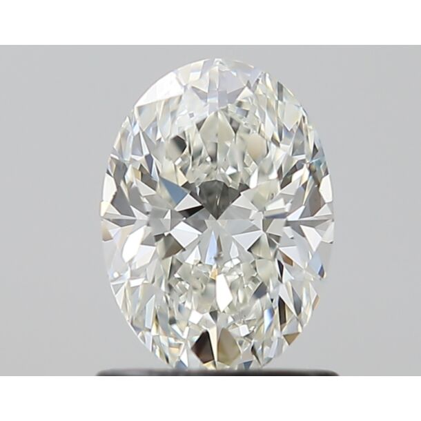 1.01 Karat Natürlicher Diamant Im Ovalschliff, Farbe I, Reinheit SI1