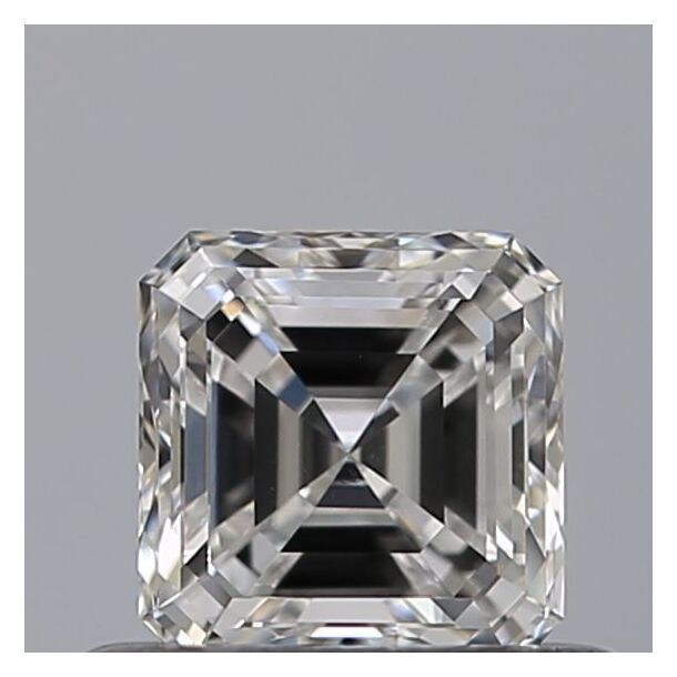 0.5 Carat Natural Diamond, Asscher Cut, Color D, Clarity VS1 0.5 Carat Natural Diamond, Asscher Cut, Color D, Clarity VS1