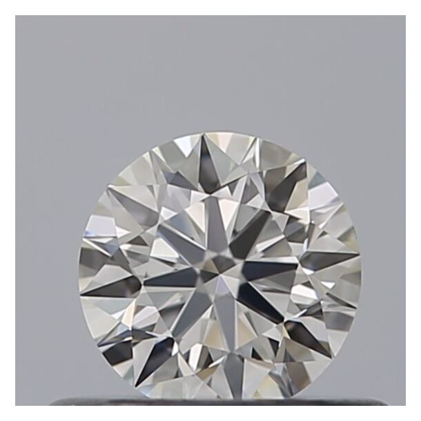 0.39 Carat Diamant Naturel de taille Brillant, Couleur F, Pureté IF