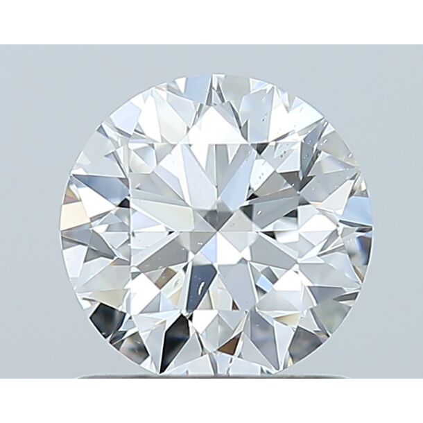 1.02 Karaat Natuurlijke Diamant met een Briljant vorm, Kleur F, Zuiverheid SI1