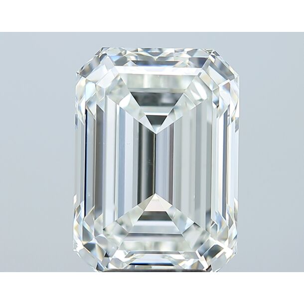 5.02 Carat Diamant Naturel de taille émeraude, Couleur I, Pureté VS2 5.02 Carat Diamant Naturel de taille émeraude, Couleur I, Pureté VS2