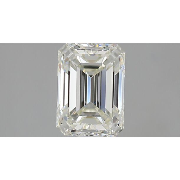 1.5 Karat Natürlicher Diamant Im Smaragdschliff, Farbe I, Reinheit VVS2