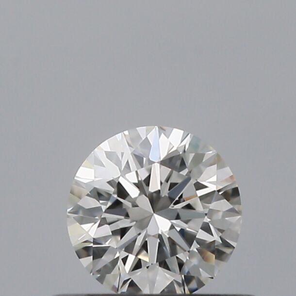 0.36 Carat Natural Diamond, Round Cut, Color E, Clarity IF
