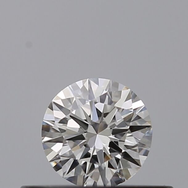 0.29 Carat Natural Diamond, Round Cut, Color D, Clarity VVS1