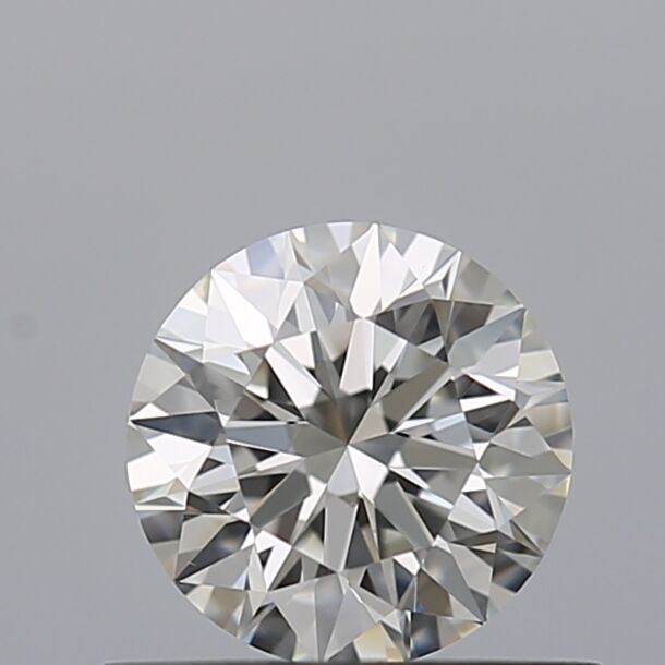 0.54 Karaat Natuurlijke Diamant met een Briljant vorm, Kleur I, Zuiverheid VS1 0.54 Karaat Natuurlijke Diamant met een Briljant vorm, Kleur I, Zuiverheid VS1
