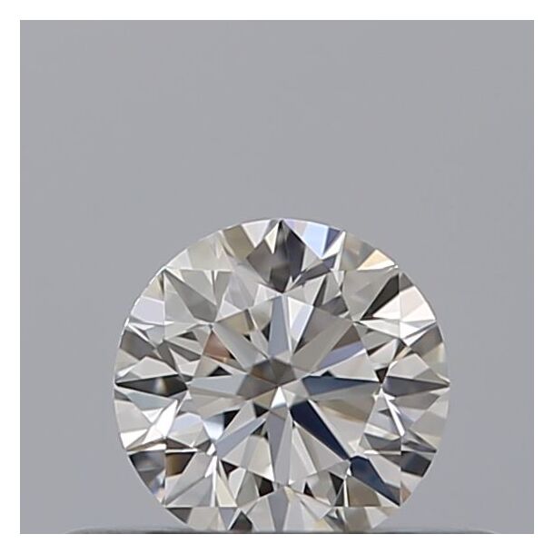 0.28 Carat Natural Diamond, Round Cut, Color E, Clarity IF