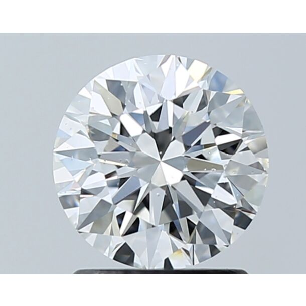 1.31 Carat Natural Diamond, Round Cut, Color G, Clarity SI1