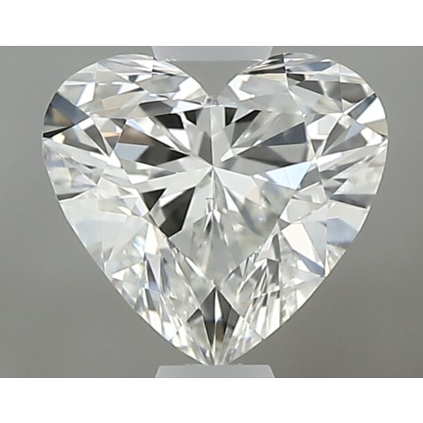 0.6 Karat Natürlicher Diamant Im Herzschliff, Farbe I, Reinheit VS2