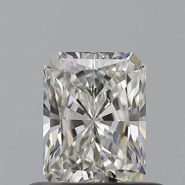 0.51 Karaat Natuurlijke Diamant met een Radiant vorm, Kleur I, Zuiverheid VVS1