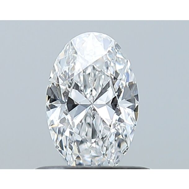 0.5 Karaat Natuurlijke Diamant met een Ovaal vorm, Kleur D, Zuiverheid SI1