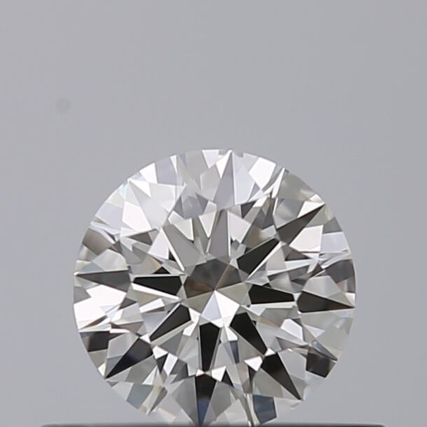 0.39 Carat Natural Diamond, Round Cut, Color E, Clarity IF