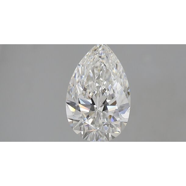 1.5 Karaat Natuurlijke Diamant met een Peer vorm, Kleur G, Zuiverheid VVS2