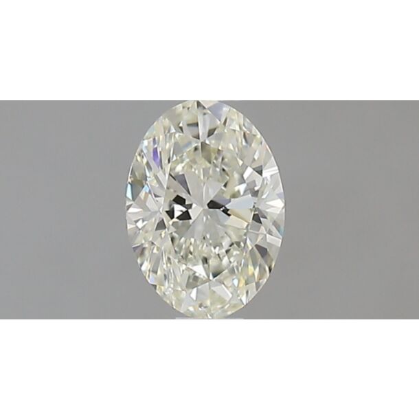 0.5 Carat Diamant Naturel de taille Oval, Couleur I, Pureté VVS1