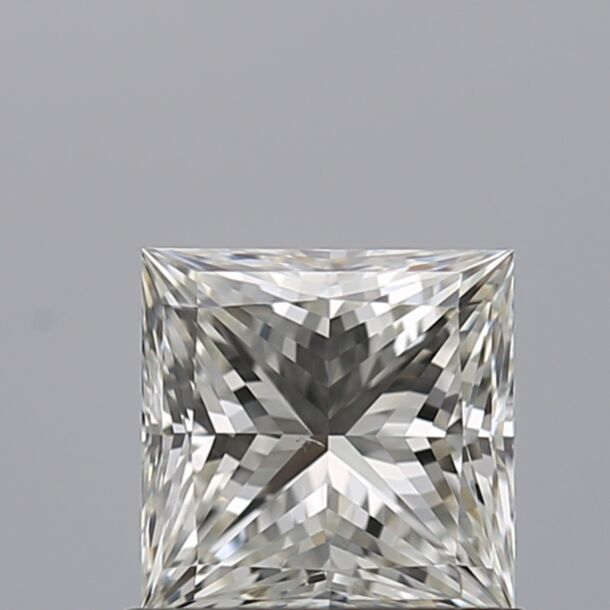 0.81 Karaat Natuurlijke Diamant met een Prinses vorm, Kleur H, Zuiverheid VS1 0.81 Karaat Natuurlijke Diamant met een Prinses vorm, Kleur H, Zuiverheid VS1