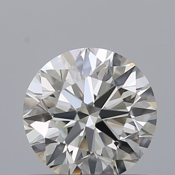 0.65 Carat Diamant Naturel de taille Brillant, Couleur H, Pureté VVS1 0.65 Carat Diamant Naturel de taille Brillant, Couleur H, Pureté VVS1