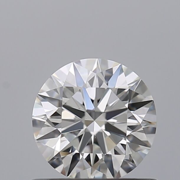 0.6 Carat Diamant Naturel de taille Brillant, Couleur E, Pureté VVS2 0.6 Carat Diamant Naturel de taille Brillant, Couleur E, Pureté VVS2