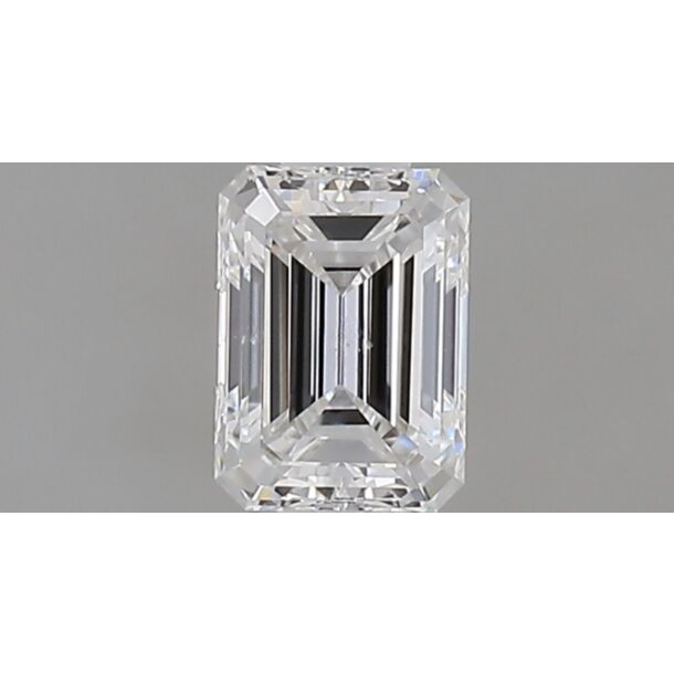 0.5 Carat Diamant Naturel de taille émeraude, Couleur E, Pureté VS2 0.5 Carat Diamant Naturel de taille émeraude, Couleur E, Pureté VS2