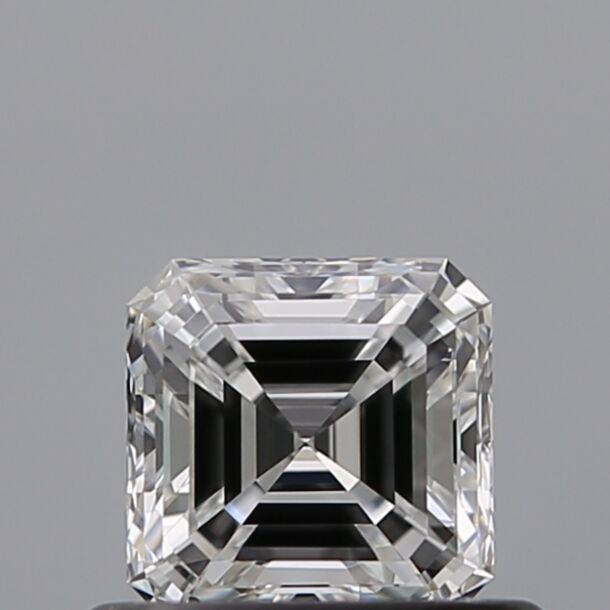 0.5 Carat Natural Diamond, Asscher Cut, Color D, Clarity VVS1 0.5 Carat Natural Diamond, Asscher Cut, Color D, Clarity VVS1