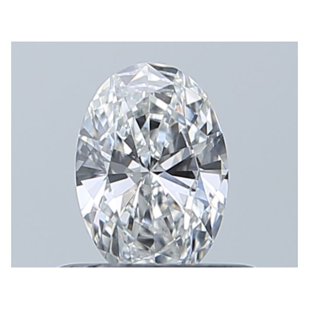 0.4 Carat Diamant Naturel de taille Oval, Couleur E, Pureté VS1