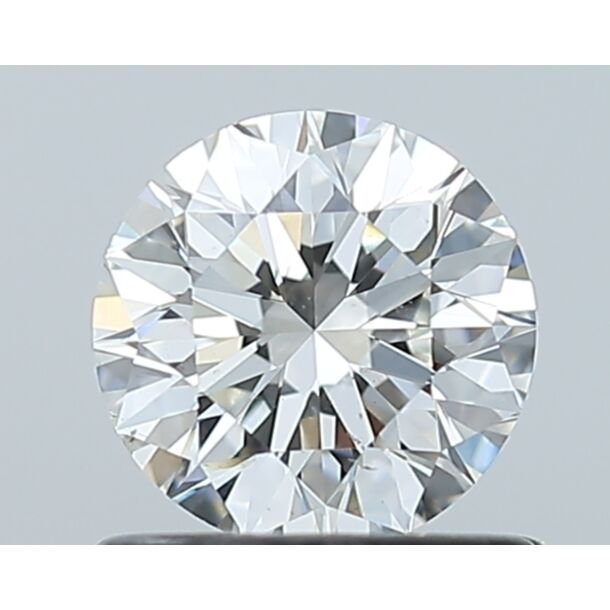 0.7 Carat Diamant Naturel de taille Brillant, Couleur G, Pureté SI1