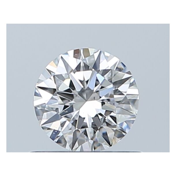 0.5 Karat Natürlicher Diamant Im Brillantschliff, Farbe F, Reinheit SI1