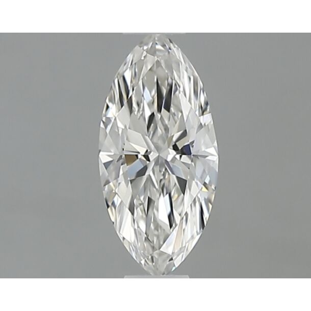 0.3 Carat Natural Diamond, Marquise Cut, Color H, Clarity IF