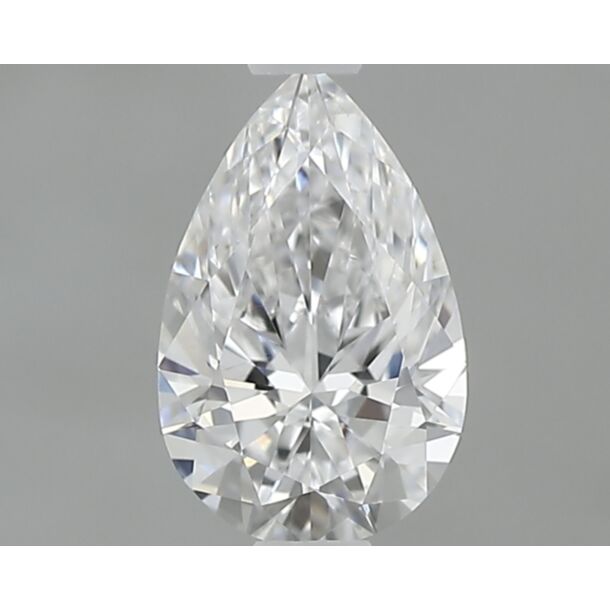 0.4 Karat Natürlicher Diamant Im Tropfenschliff, Farbe D, Reinheit VS1