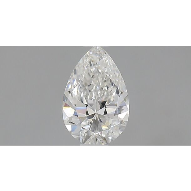 0.56 Carat Diamant Naturel de taille Poire, Couleur G, Pureté VVS1 0.56 Carat Diamant Naturel de taille Poire, Couleur G, Pureté VVS1