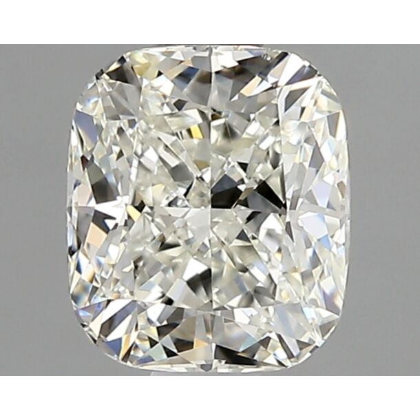 0.9 Carat Diamant Naturel de taille Coussin, Couleur I, Pureté VS1
