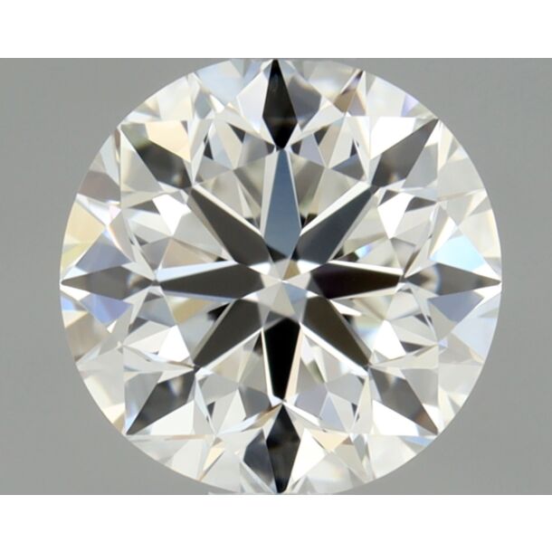 0.7 Carat Diamant Naturel de taille Brillant, Couleur G, Pureté VVS2